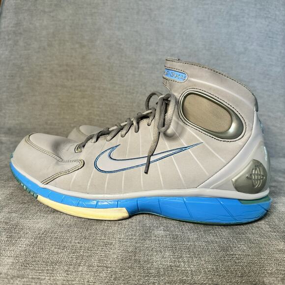 Nike Air Zoom Huarache 2K4 Wolf Gray University Blue 308475-002 Men’s Size 11 - Picture 2 of 9
